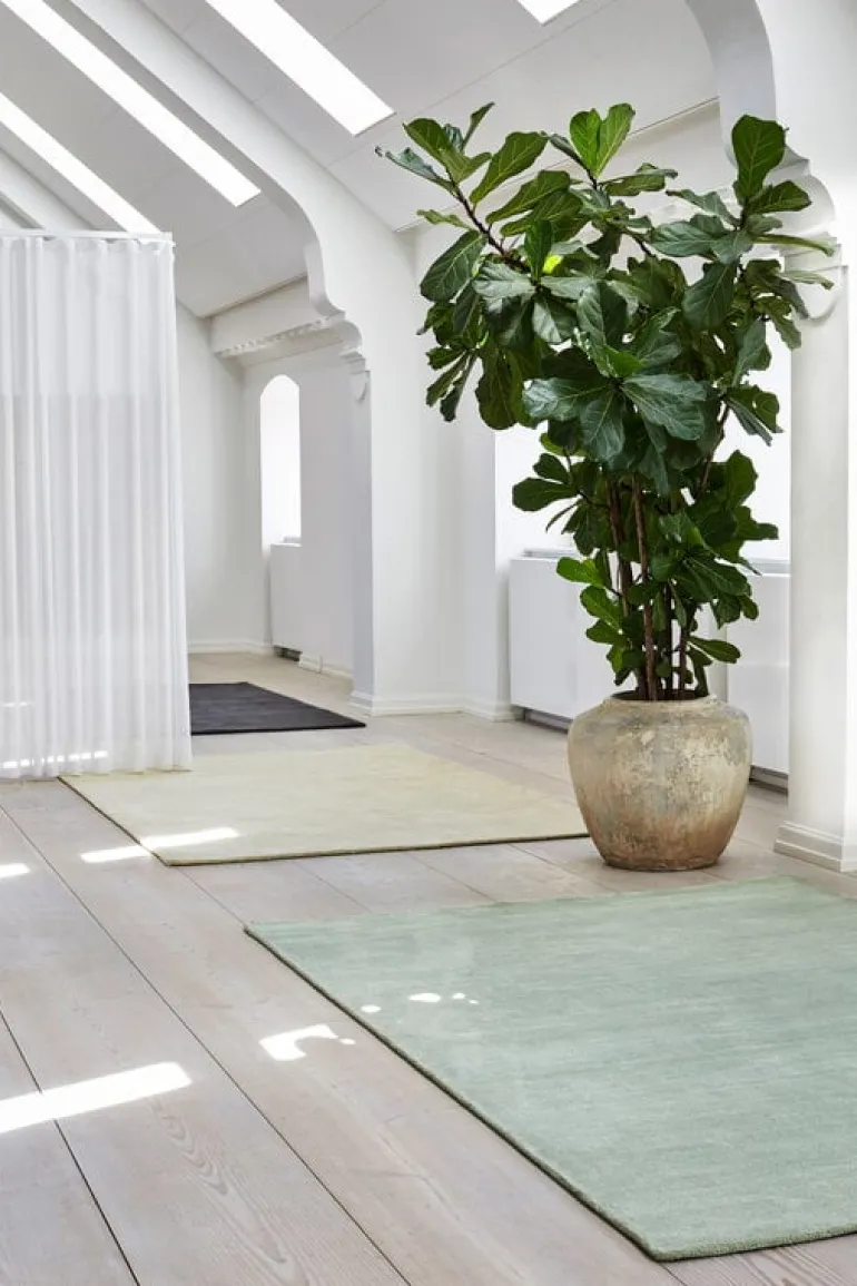 massimo copenhagen RePeat rug, pistachio