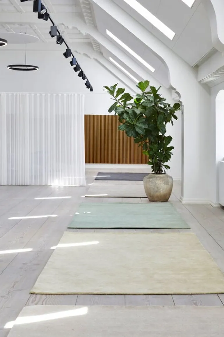 massimo copenhagen RePeat rug, pistachio