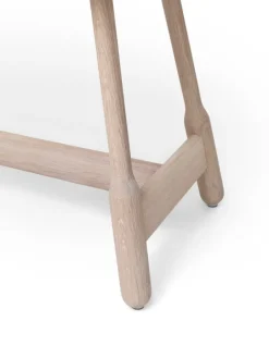 Massproductions Albert bench, white oiled oak