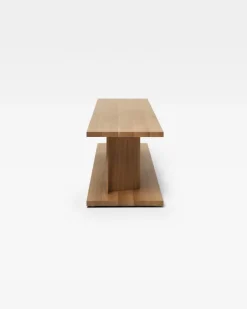 Massproductions Bit side table, natural oak