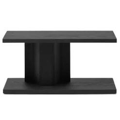 Massproductions Bit table, black stained oak