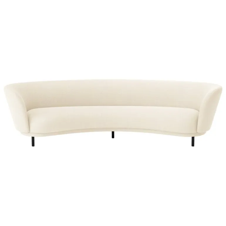 Massproductions Dandy sofa, 4-seater, off-white Vidar 106