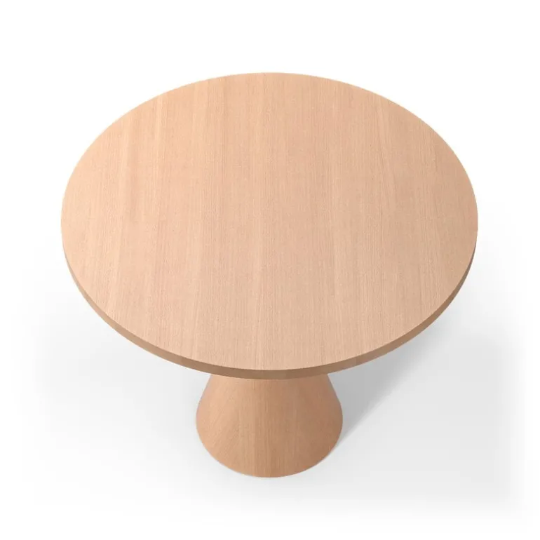 Massproductions Draft dining table, beech