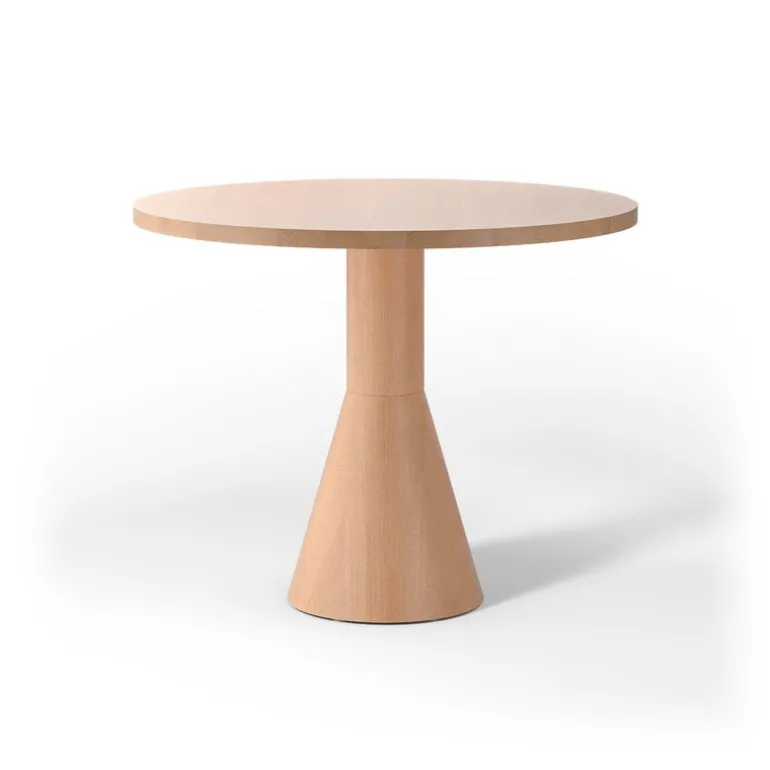 Massproductions Draft dining table, beech