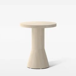 Massproductions Draft side table, beech