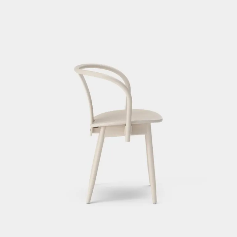 Massproductions Icha chair, white oiled beech