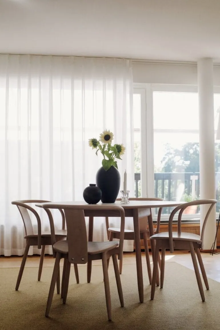 Massproductions Icha chair, white oiled beech