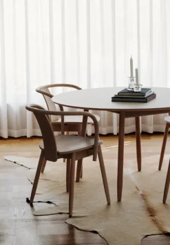 Massproductions Icha chair, white oiled beech