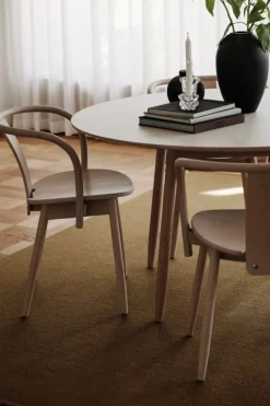 Massproductions Icha chair, white oiled beech