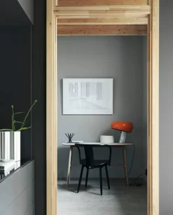 Massproductions Icha chair, black stained beech