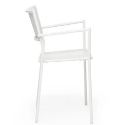 Massproductions Jig Mesh armchair, white