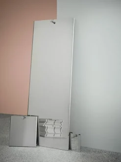 Massproductions Memory mirror, large, polished stainless steel