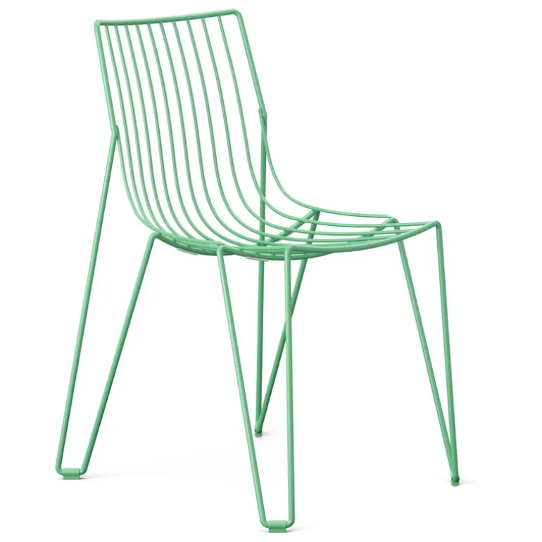 Massproductions Tio chair, oilcloth green