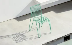 Massproductions Tio chair, oilcloth green