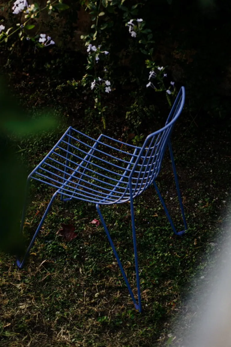 Massproductions Tio chair, overseas blue