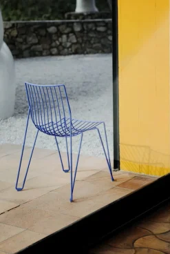 Massproductions Tio chair, overseas blue