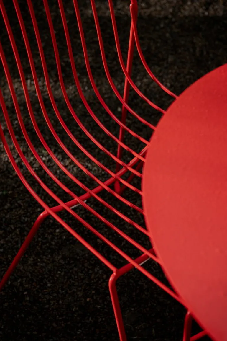 Massproductions Tio chair, pure red