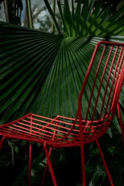 Massproductions Tio chair, pure red