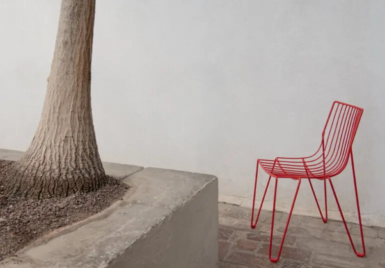 Massproductions Tio chair, pure red