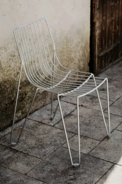 Massproductions Tio chair, hot dip galvanised