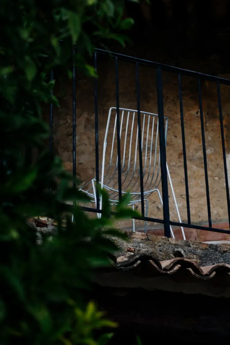 Massproductions Tio chair, hot dip galvanised