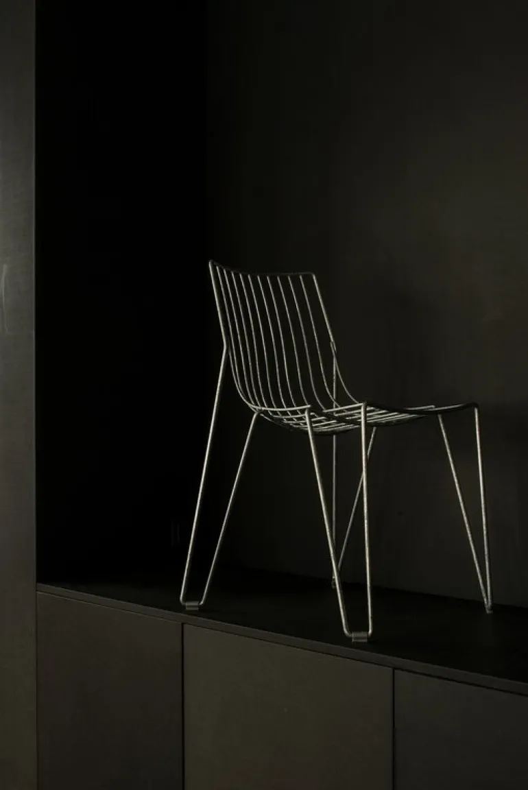 Massproductions Tio chair, hot dip galvanised