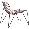 Massproductions Tio easy chair, burgundy