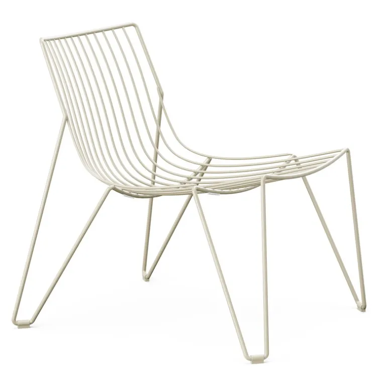 Massproductions Tio easy chair, ivory