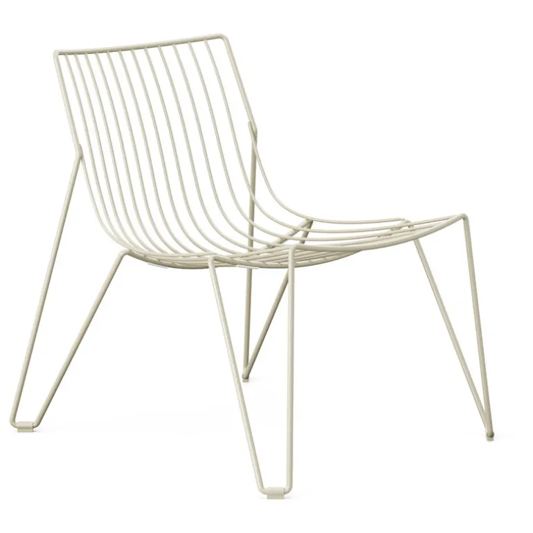 Massproductions Tio easy chair, ivory
