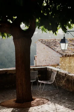 Massproductions Tio easy chair, hot dip galvanized