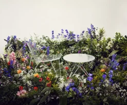 Massproductions Tio easy chair, hot dip galvanized