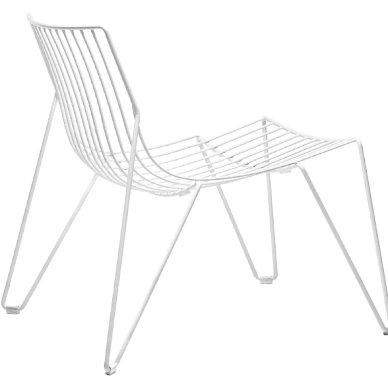 Massproductions Tio easy chair, white