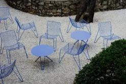 Massproductions Tio easy chair, overseas blue