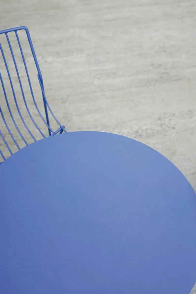 Massproductions Tio table, 60 cm, low, overseas blue