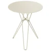 Massproductions Tio table, 60 cm, high, ivory