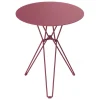 Massproductions Tio table, 60 cm, high, burgundy