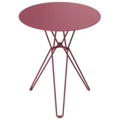Massproductions Tio table, 60 cm, high, burgundy