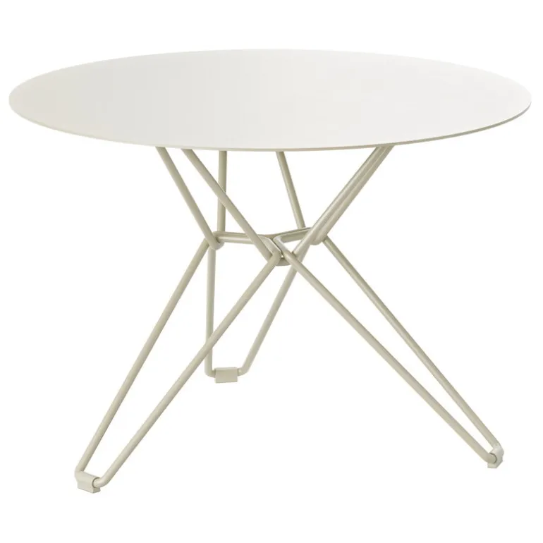 Massproductions Tio table, 60 cm, low, ivory