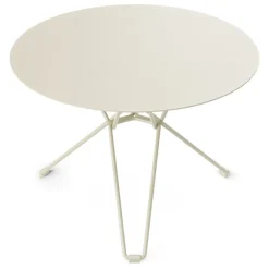 Massproductions Tio table, 60 cm, low, ivory