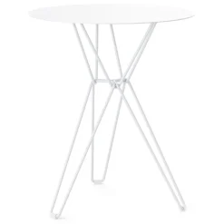 Massproductions Tio table, 60 cm, high, white