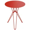 Massproductions Tio table, 60 cm, high, pure red