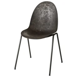 Mater Eternity chair, coffee waste black