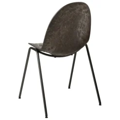Mater Eternity chair, coffee waste black