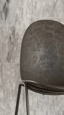 Mater Eternity chair, coffee waste black