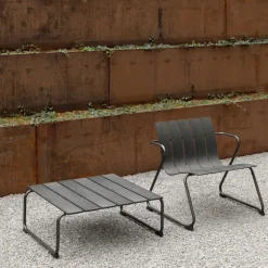 Mater Ocean lounge chair, black