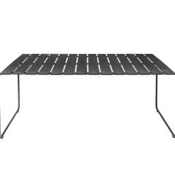 Mater Ocean table 140 x 70 cm, black
