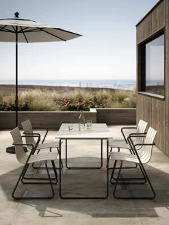 Mater Ocean table 140 x 70 cm, sand