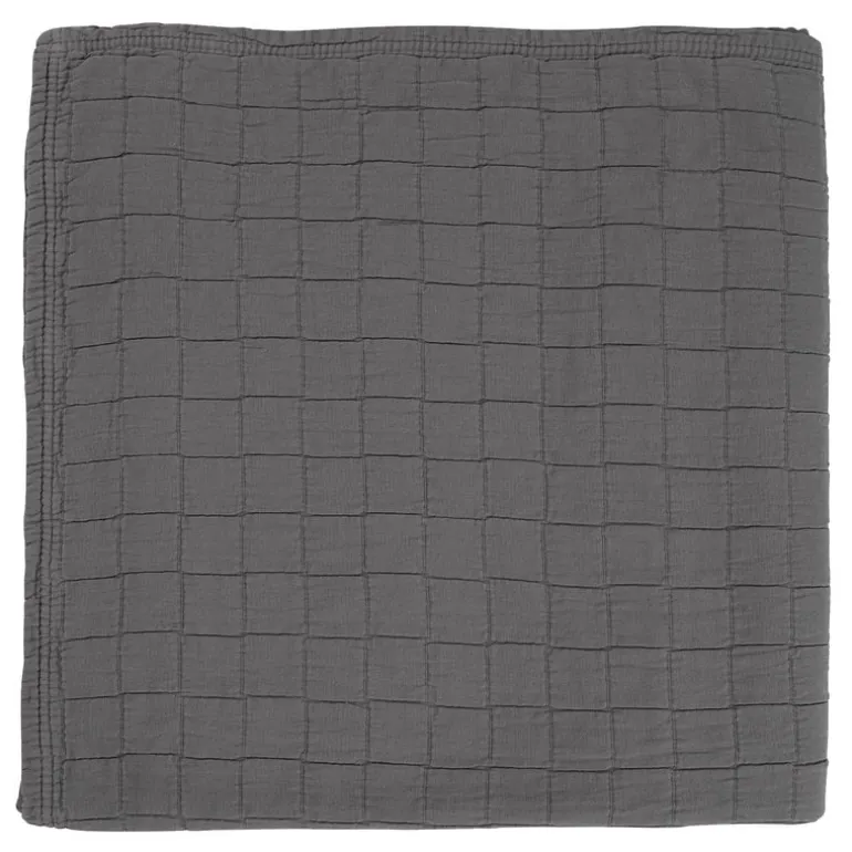Matri Aava bed cover, 160 x 260 cm, dark grey
