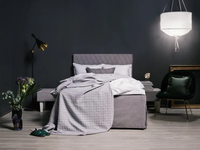 Matri Aava double bed cover, 260 x 260 cm, light grey