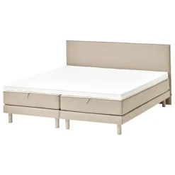 Matri Aina bed, 180 x 200 cm, beige